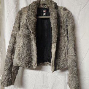 Womans Y Exchange Rabbit Fur Coat sz Small